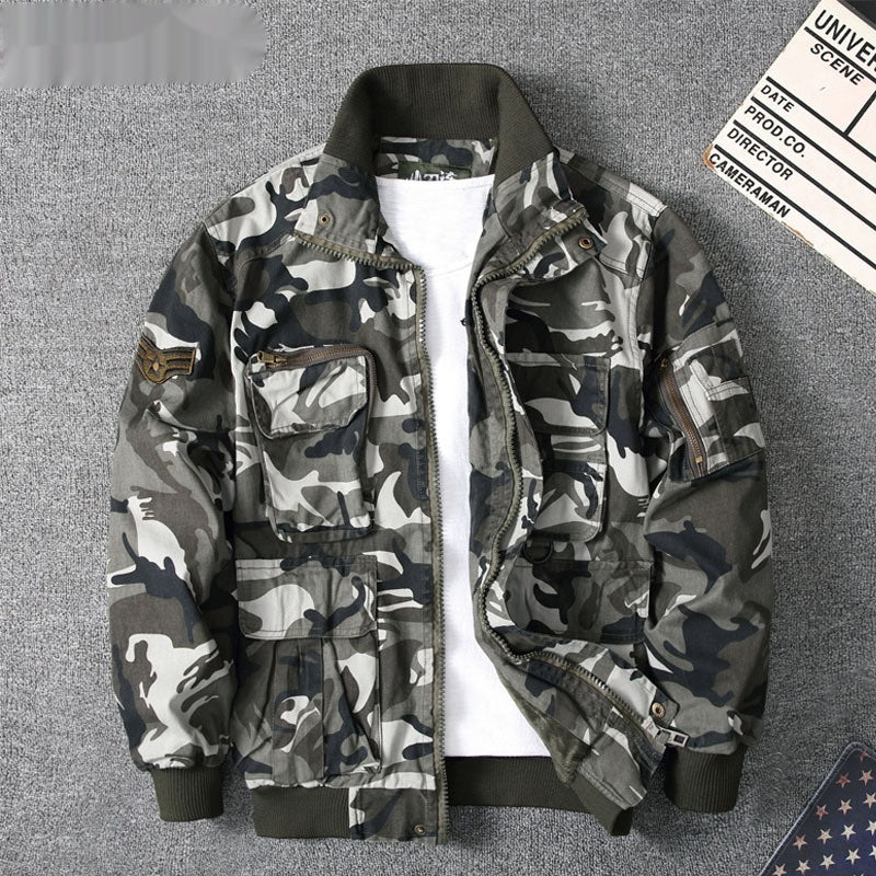 Men’s Camouflage Workwear Jacket – Prime.X.Store